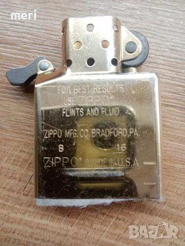 Zippo Brass Gold Dust, снимка 12 - Запалки - 56132971
