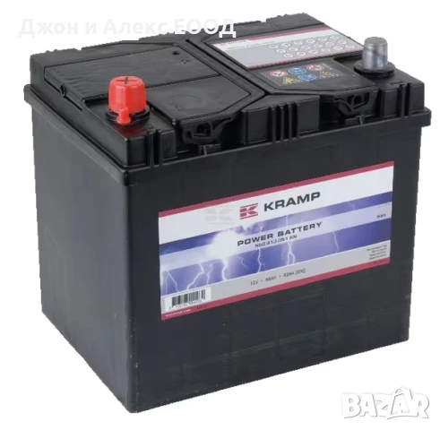 Kramp 12V стартерни акумулатори – от 35Ah до 225Ah за селскостопанска и индустриална техника, снимка 6 - Аксесоари и консумативи - 53631740