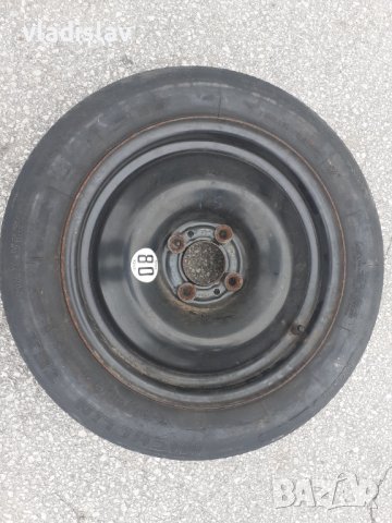 Резервна гума с джанта .патерица.4х108