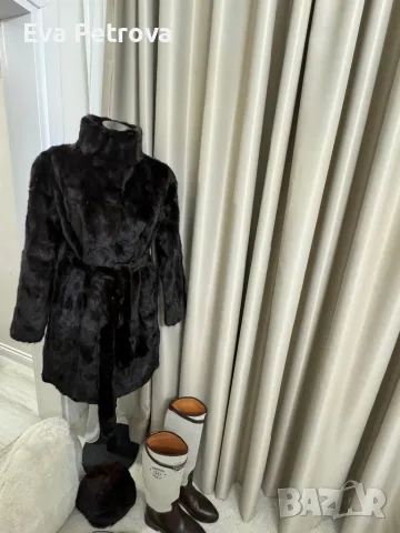 Mink coat Дамско палто от Норка S/M , снимка 2 - Якета - 48443926