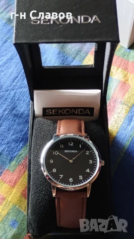 Мъжки часовник Seconda Original, снимка 3 - Мъжки - 50621330