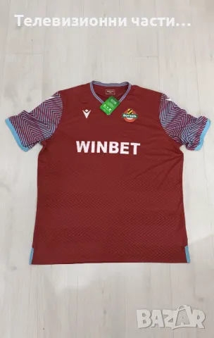 Официален резервен екип на Ботев Пловдив от сезон 22/23 5XL цвят бордо,само размяна за екип на Ботев, снимка 3 - Спортни дрехи, екипи - 49504420