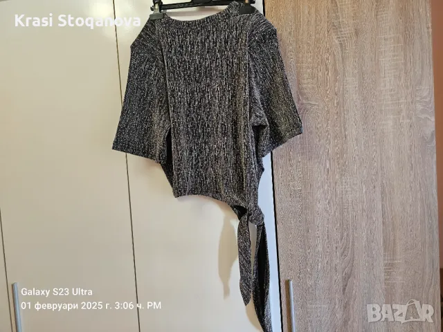 Елегантна и Официална Блуза / Made in Italy , снимка 8 - Корсети, бюстиета, топове - 48919105