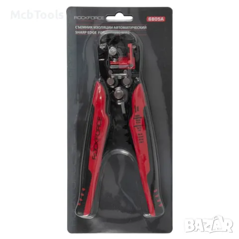 Клещи за оголване на кабели ROCKFORCE, снимка 2 - Клещи - 48487348