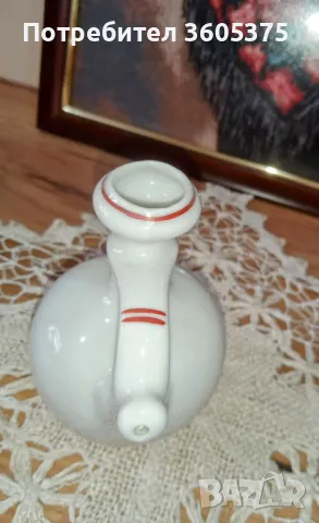 Малка порцеланова стомна , снимка 4 - Антикварни и старинни предмети - 48810360