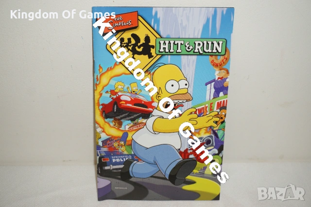 Рядка игра за PS2 The Simpsons: Hit & Run , снимка 4 - Игри за PlayStation - 53402484