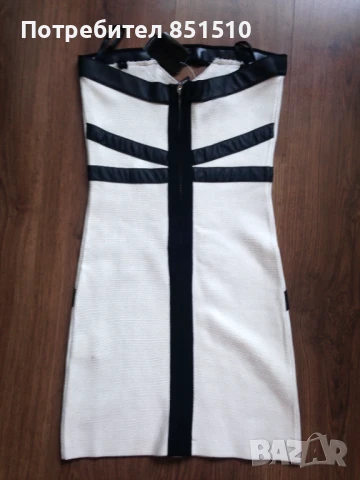 Дамска нова бандажна рокля BEBE XS, снимка 4 - Рокли - 51340753