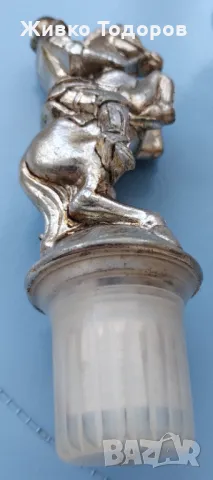 Сервиз за алкохол - винтидж (6 чаши и гарафа с конник), снимка 6 - Сервизи - 48799189