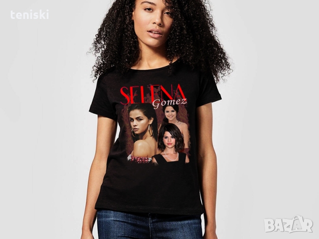 Тениска Selena Gomez 4 модела, дамски и детски размери , снимка 3 - Тениски - 28852774