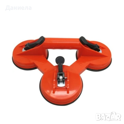 Троен вакуумен държач за стъкла – до 120 кг товароносимост, снимка 5 - Други стоки за дома - 53256897