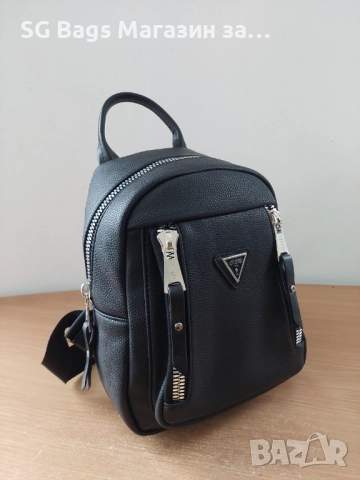 Дамска раница Guess дамска чанта тип раница раничка код 129, снимка 10 - Раници - 47415521