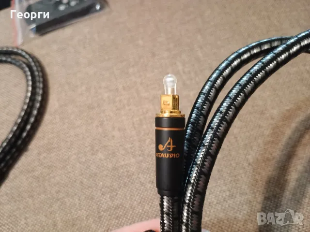 ATA Audio® HQ fiber glass audio optical cable, снимка 8 - Други - 48292918