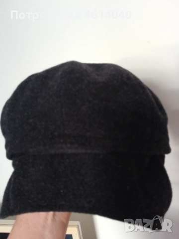 Мъжко топло кепе Каскет Шапка размер 56-57, снимка 4 - Шапки - 52514430