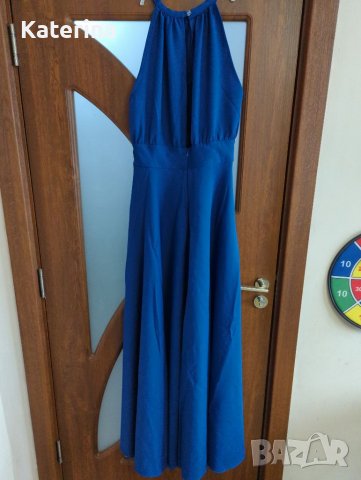 Уникална синя рокля , снимка 2 - Рокли - 39872170