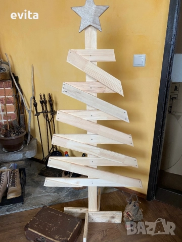 Големи ръчно изработени елхички – за празничен уют с характер!, снимка 8 - Декорация за дома - 52457239