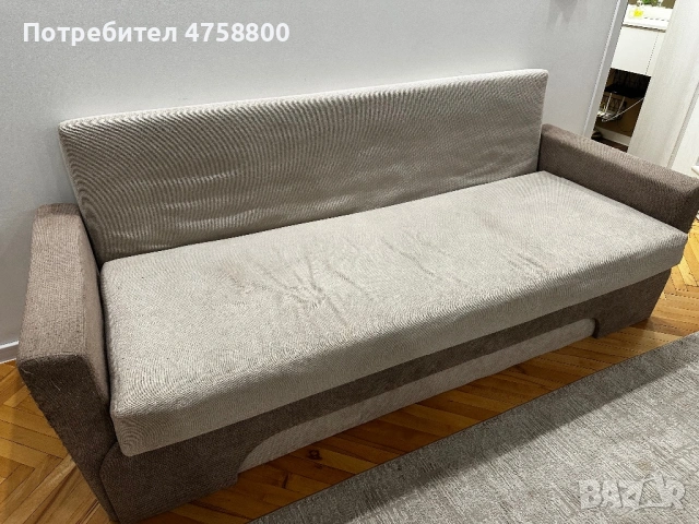 Разтегателен диван с ракла, снимка 7 - Дивани и мека мебел - 53755456