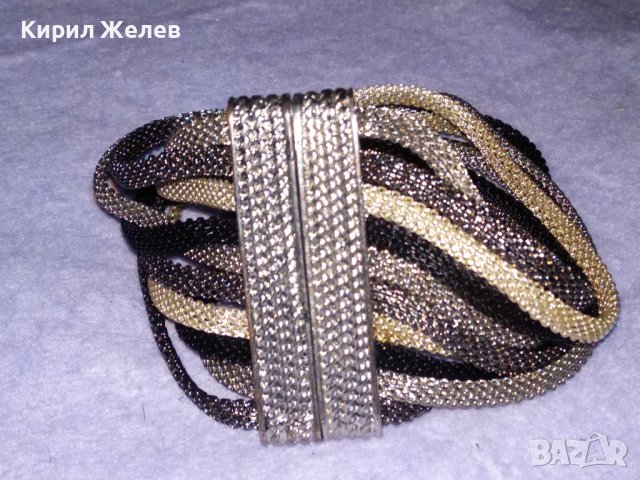 КРАСИВА СТИЛНА ФЕШЪН ГРИВНА от СРЕБРИСТА БЛАГОРОДНА НЕРЪЖДАЕМА СТОМАНА с МАГНИТНА ЗАКОПЧАЛКА 26544, снимка 11 - Гривни - 41753233