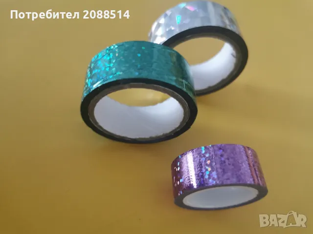 Тиксо за облепва е на обрач или бухалки, снимка 4 - Художествена гимнастика - 48356282