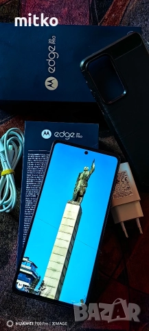 MOTOROLA EDGE 20 PRO.ПЕРФЕКТНА.12/256gb.Пълен фабричен комплект , снимка 3 - Motorola - 52770218