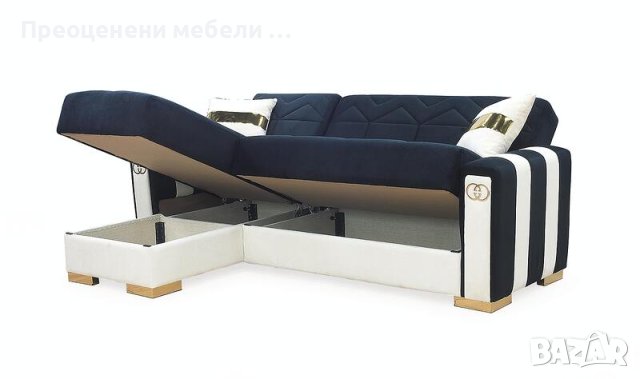 Ъглов диван разтегателен., снимка 4 - Дивани и мека мебел - 42259986