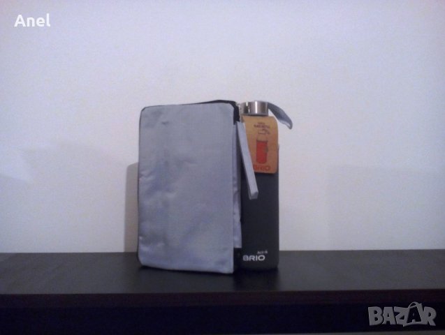 СГЪВАЕМА ГОЛЯМА ЧАНТА (за път, пазаруване, фитнес, плаж) + СТЪКЛЕНА БУТИЛКА ЗА ВОДА, снимка 2 - Сакове - 41629966