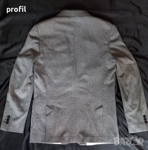 Ново Gant Herringbone мъжко сако/блейзър 48, снимка 10 - Якета - 51605334