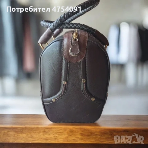 Дамска чанта естествена кожа, снимка 3 - Чанти - 53696317