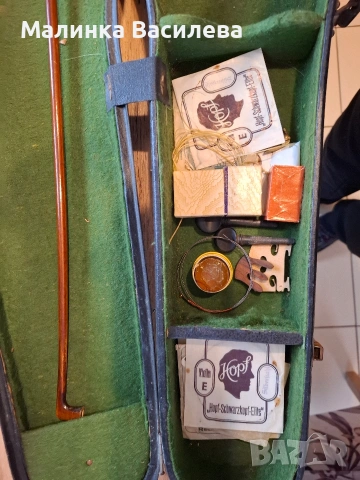 цигулка в калъф , снимка 9 - Струнни инструменти - 53384512