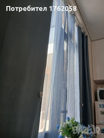 нови сини пердета Юск, снимка 4 - Пердета и завеси - 55792348