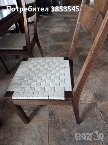 Трапезна маса bora +6стола, снимка 4 - Маси - 52095572