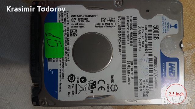 ХДД(HDD) - перфектно здраве , снимка 3 - Твърди дискове - 40766496