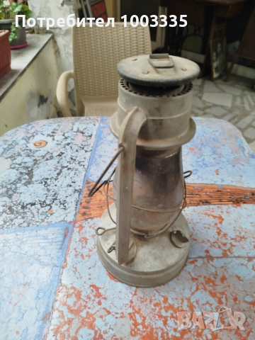 Стар газен фенер , снимка 4 - Антикварни и старинни предмети - 51718372