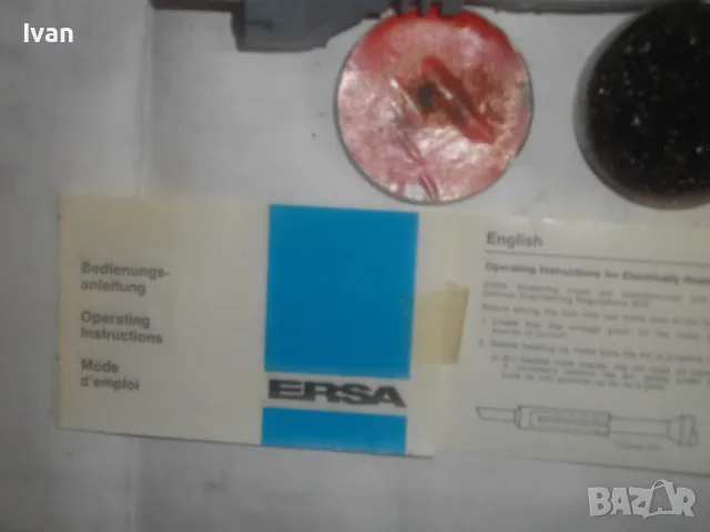 ПРОФЕСИОНАЛЕН ЕЛЕКТРИЧЕСКИ ПОЯЛНИК ЗА МИКРОЕЛЕКТРОНИКА 8 вата ERSA Multitip 230 Пълен комплект , снимка 16 - Поялници и запояване - 47977873
