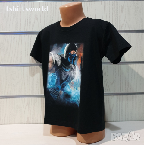 Нова детска тениска с дигитален печат героя от Mortal Kombat - Sub Zero (Суб Зиро), MK, снимка 7 - Детски тениски и потници - 36350006