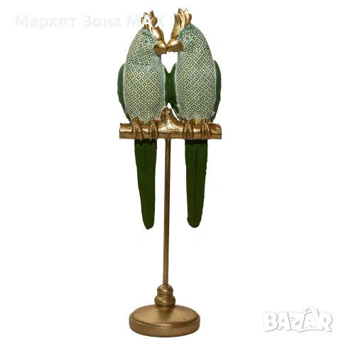 Вечна хармония“ – статуетка двойка папагали, снимка 4 - Декорация за дома - 53138592