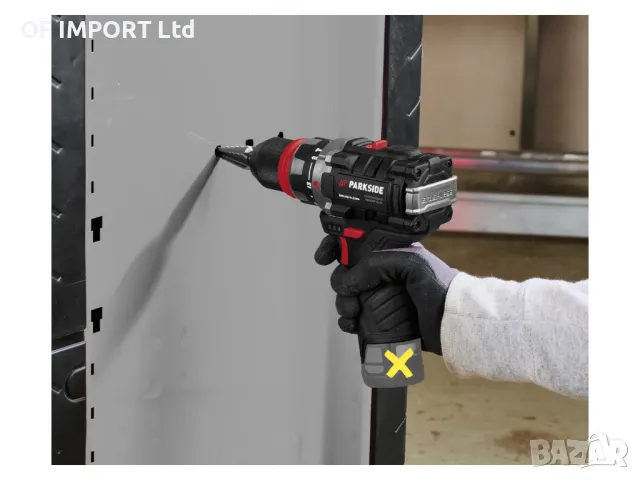Акумулаторен Безчетков Ударен Винтоверт PARKSIDE Performance PSBSAP 12 A1, снимка 9 - Винтоверти - 49299721