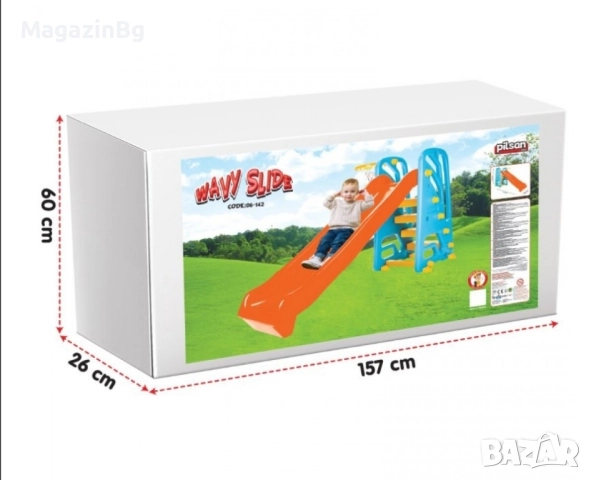 Пързалка 155 cm с баскетболен кош 06142

, снимка 4 - Други - 28483397