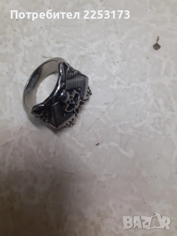 Рокерски пръстен, снимка 3 - Пръстени - 51596763