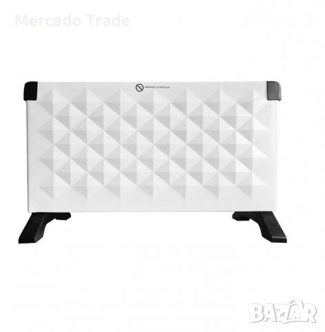 Електрически конвектор Mercado Trade, 2000W, Бял, снимка 4 - Отоплителни печки - 38633725
