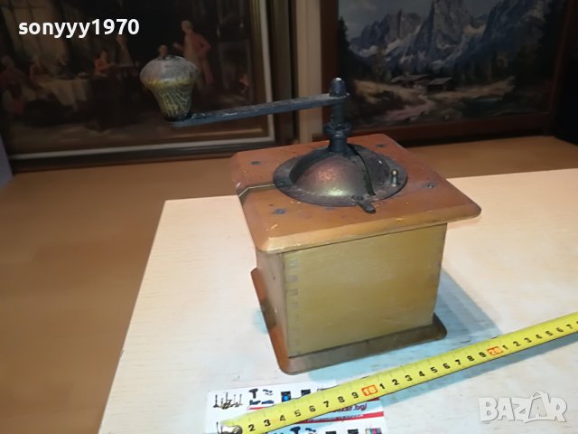 стара мелница от германия 0112220916, снимка 2 - Антикварни и старинни предмети - 38858964
