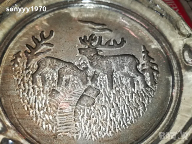 ПЕПЕЛНИК С ЕЛЕНЧЕТА 1405251303, снимка 4 - Антикварни и старинни предмети - 50284355