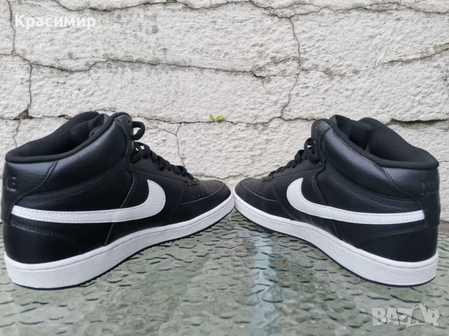 Кецове Nike Court Vision Mid, снимка 5 - Кецове - 51883543