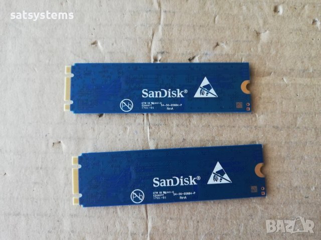 SSD SanDisk Z400s M.2 2280 128GB SD8SNAT-128G-1011 SATA 6.0Gbps, снимка 3 - Твърди дискове - 41750476