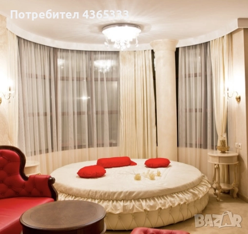 Луксозна кръгла спалня по поръчка – Ретро-М + матрак TED Kashmir , снимка 4 - Спални и легла - 52166016