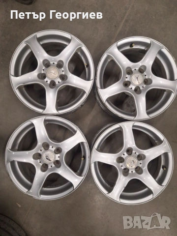 АЛУМИНИЕВИ ДЖАНТИ ЗА ФОЛСВАГЕН АУДИ ШКОДА СЕАТ СУБАРУ    -5Х100-15 цола