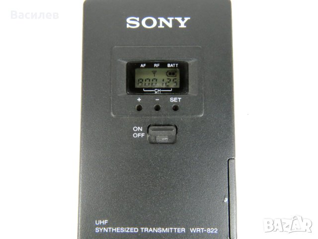 Трансмитер Sony WRT-822A + Микрофон Sony ECM-310BC , снимка 3 - Микрофони - 41309718