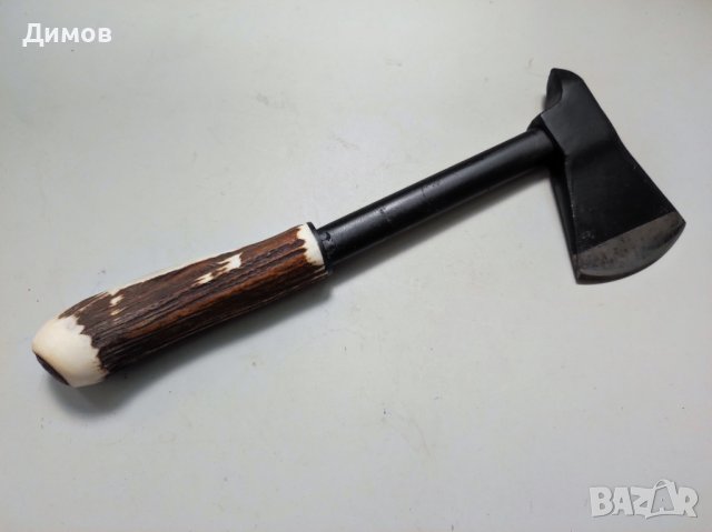 Стара немска брадва Рог, снимка 5 - Екипировка - 41372601