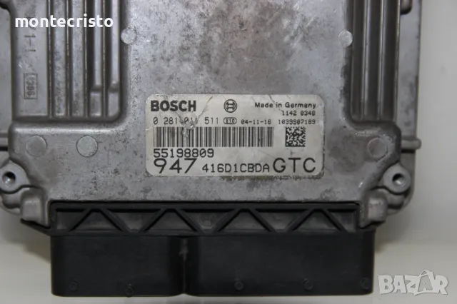 Моторен компютър Alfa Romeo GT (2003-2010г.) 0281011511 / 0 281 011 511 / 55198809, снимка 2 - Части - 47914114