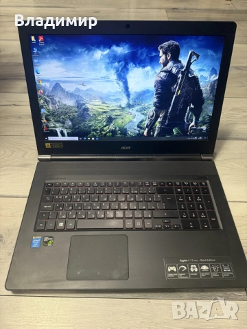 Acer VN7-791G-i7 4710HQ/16гб/256гб м.2+1TB/GTX 860M