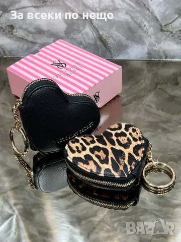 Victoria's Secret Портмоне Ключодържател Сърце Виктория Сикрет  - Налични Различни Цветове Код D2064, снимка 3 - Портфейли, портмонета - 49402855